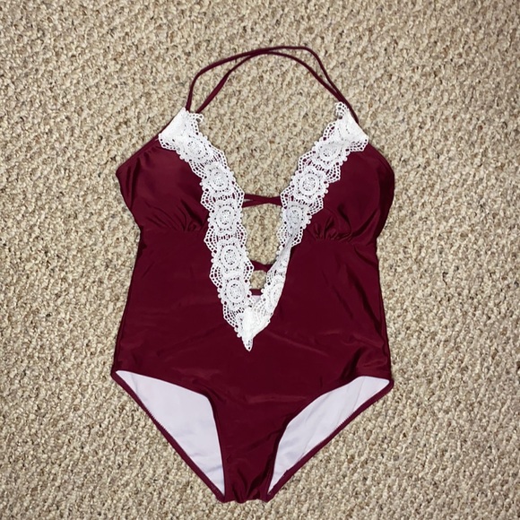 Other - Magenta One Piece Bathing Suit